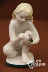 Скульптура "Юный скульптор"